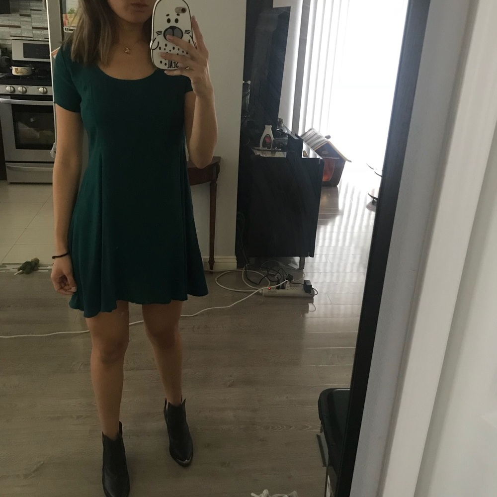 Forever 21 green dress